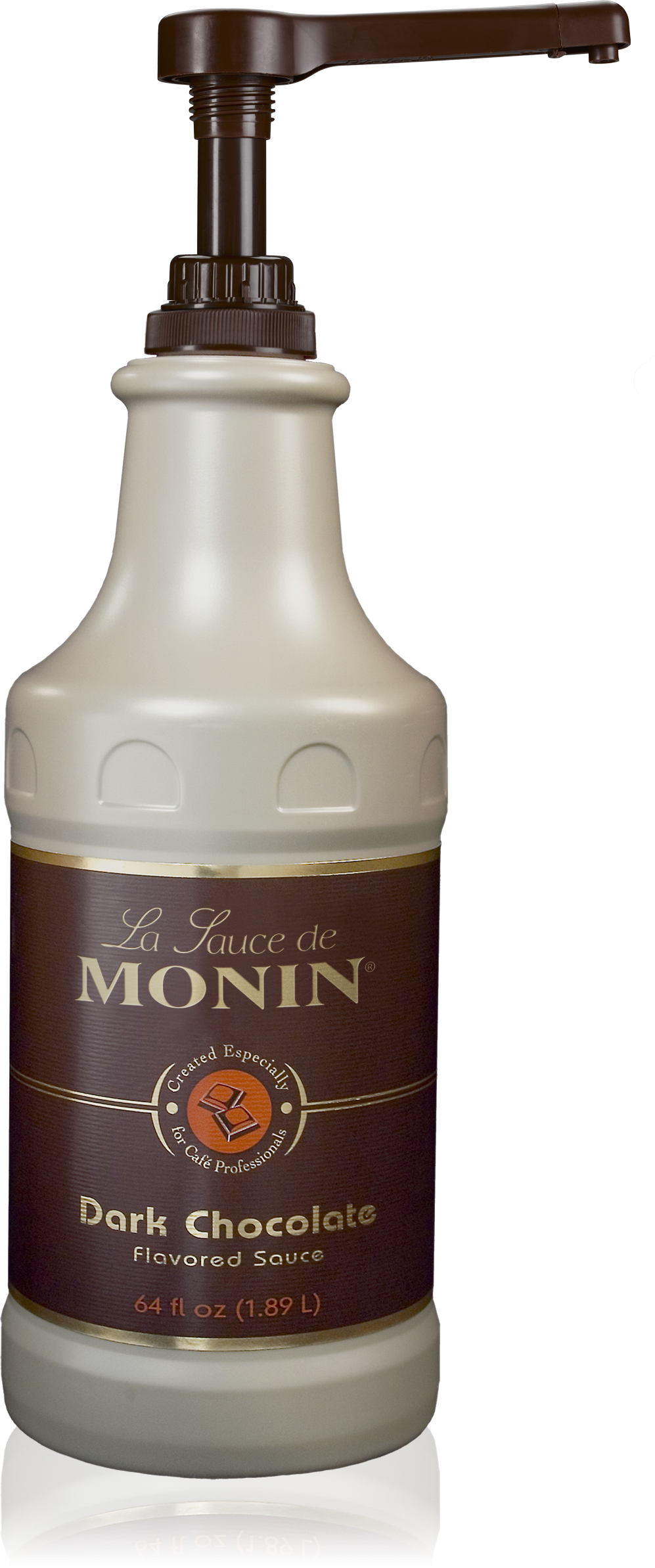 64 Oz Chocolate Sauce - Salted Caramel Sauce Monin (997x2387), Png Download