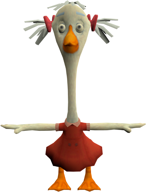 Download Zip Archive - Chicken Little Models Resource (750x650), Png Download