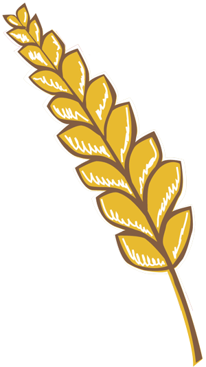Wheat Sheaf - Baguette (300x534), Png Download
