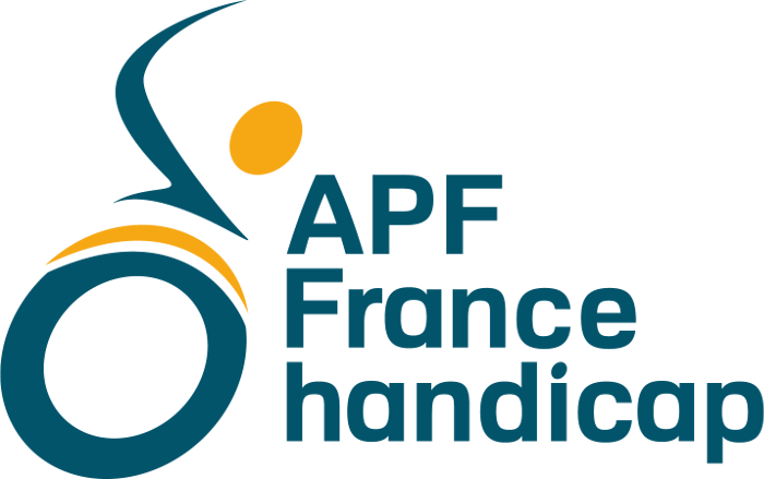 Apf France Handicap Logo 2018 - Association Paralysés De France (700x439), Png Download