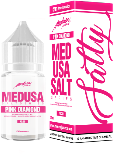 Medusa Salty Pink Diamond - Table Salt (650x650), Png Download