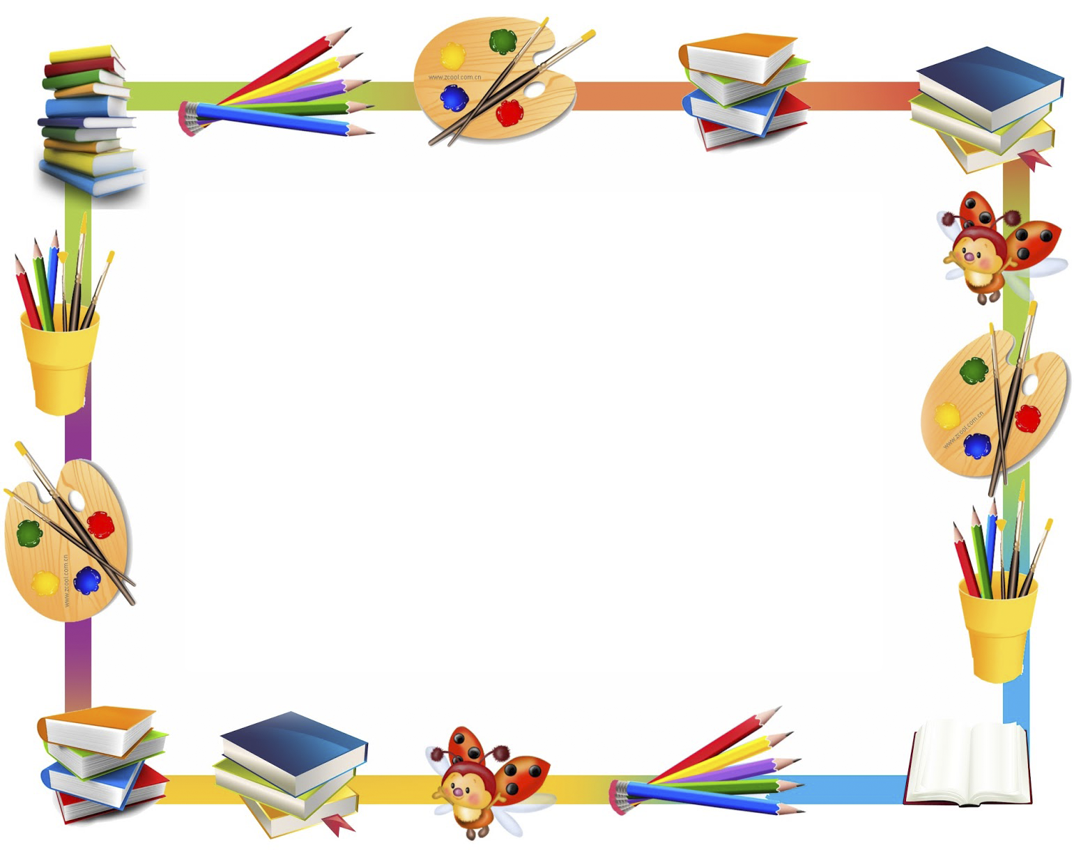 Clipart Resolution 1541*1233 - Marcos Para Diplomas Infantiles Horizontales (1541x1233), Png Download
