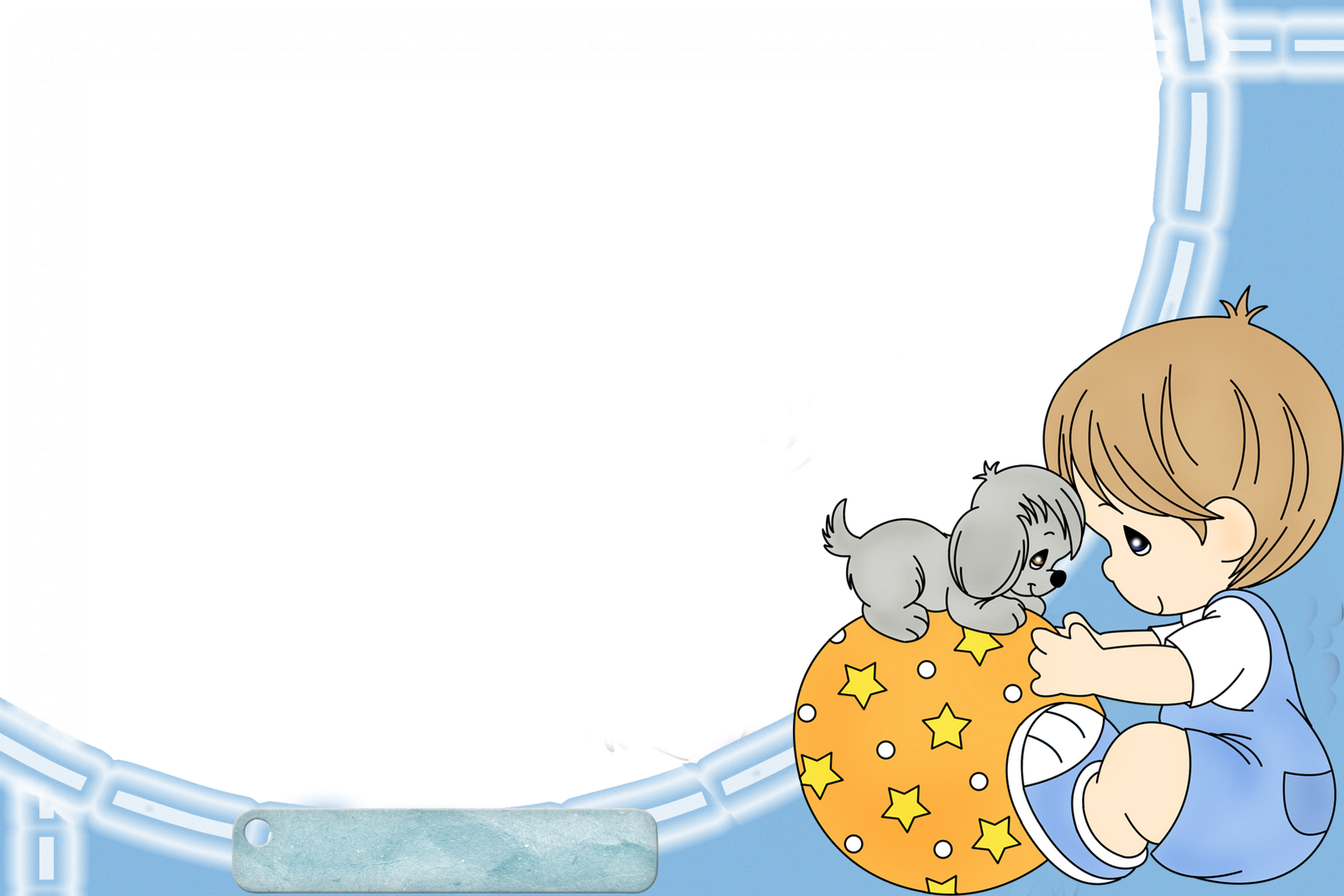 Marcos Gratis Para Fotos Marcos De Precious Moment - Precious Moments Baby Shower Boy (1600x1067), Png Download