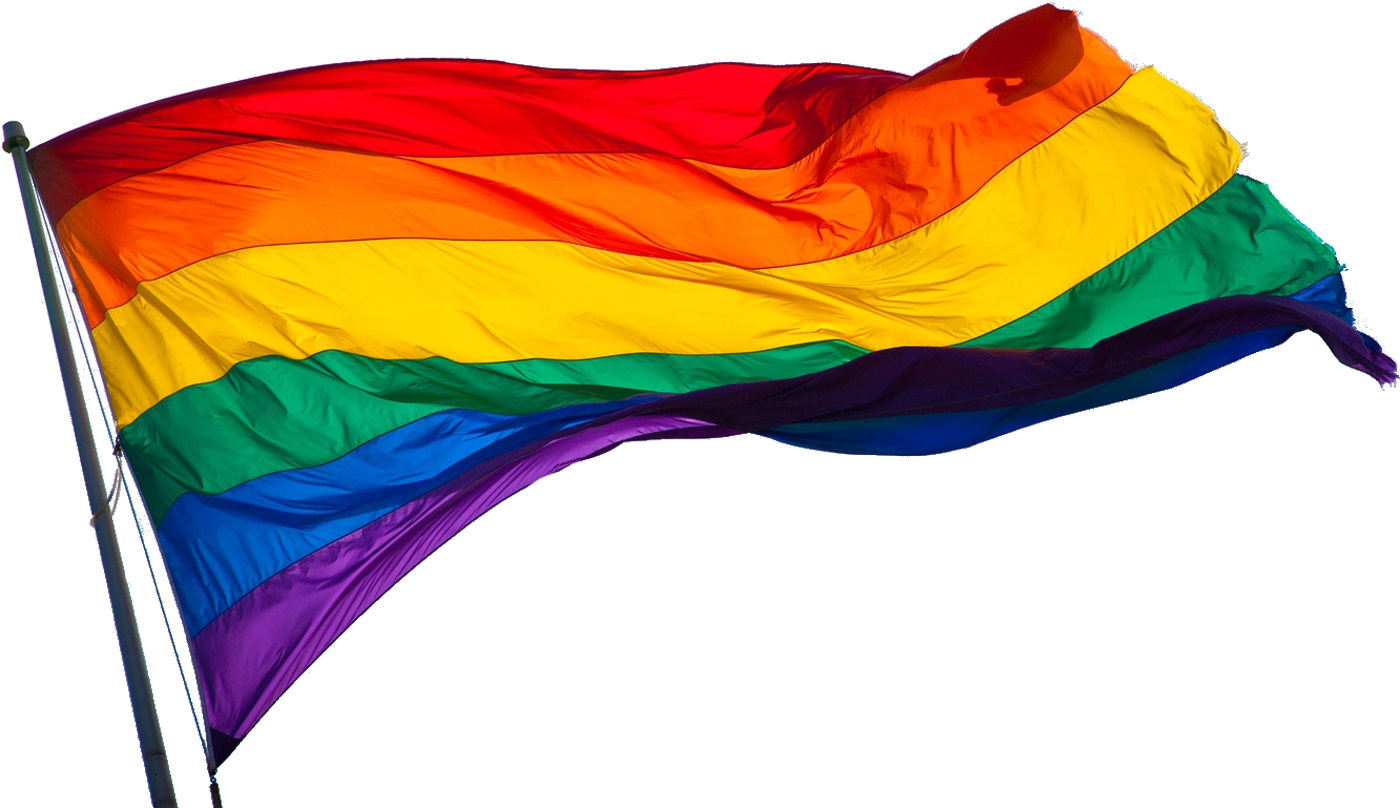 Gay Pride Flag Png (1400x808), Png Download