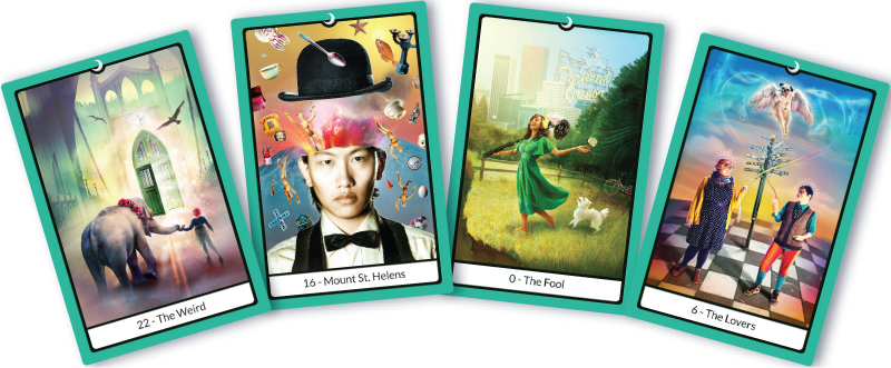 Tarot Cards Samples - Playing Card (800x331), Png Download
