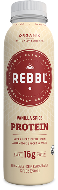 Rebbl Super Herbs Herbal Elixir, Reishi Chocolate - (200x657), Png Download