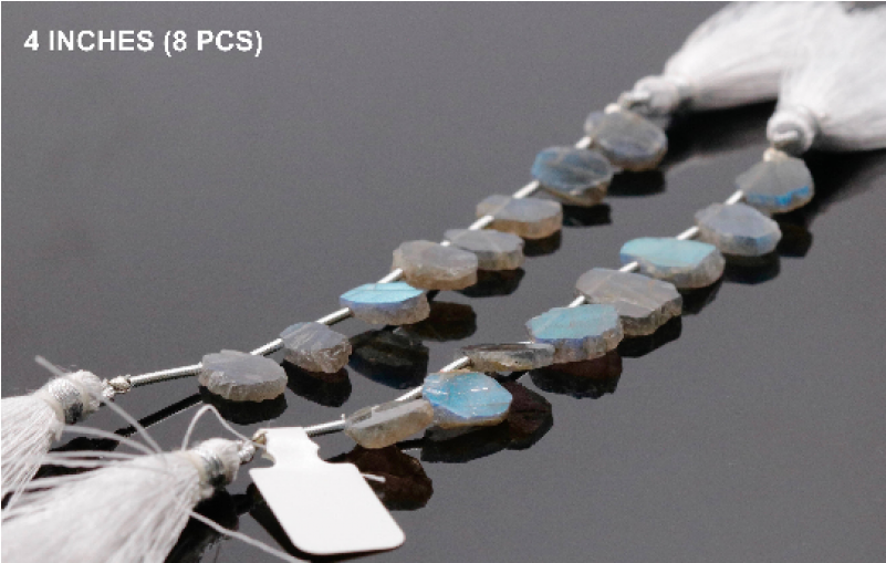 Amazing Labradorite, Fancy Shape, 4-8 Inch Strand, - Chain (800x800), Png Download