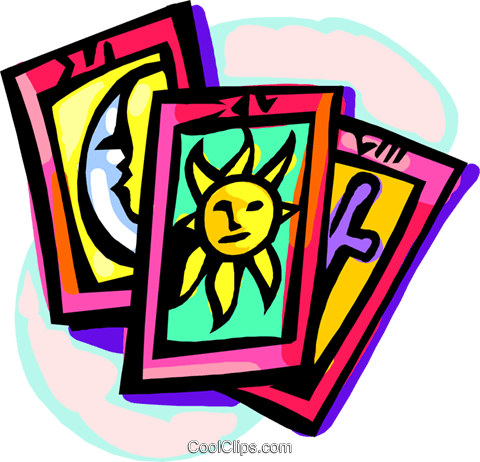 Tarot Cards Royalty Free Vector Clip Art Illustration - Easiest Way To Learn The Tarot-ever!! (paperback) (480x462), Png Download