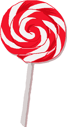 Free Cliparts Download Clip Art Office - Red And White Lollipop Clipart (277x507), Png Download