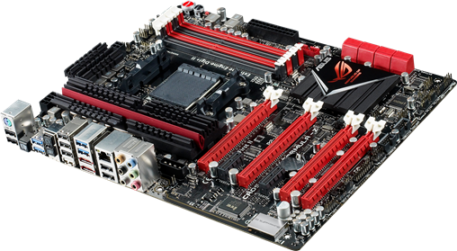 Overview Of The Interface And Its Colour Scheme, The - Asus Crosshair V Formula Republic Of Gamers - Motherboard (508x279), Png Download