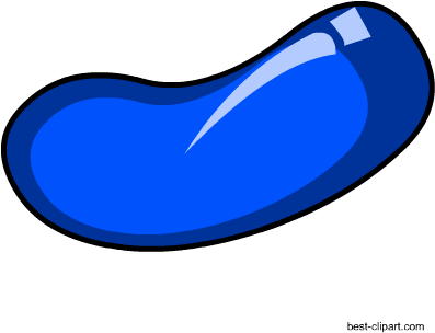 Jelly Beans Clipart Leg - Jelly Bean (450x450), Png Download