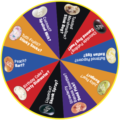 Beanboozled Arrow Bean Boozled 5th Edition Spinner - Jelly Belly Beanboozled (418x417), Png Download