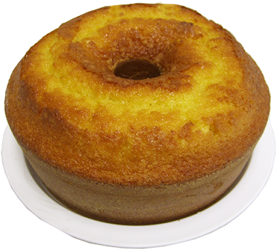 Bolo De Milho Tradicional - Sponge Cake (600x800), Png Download
