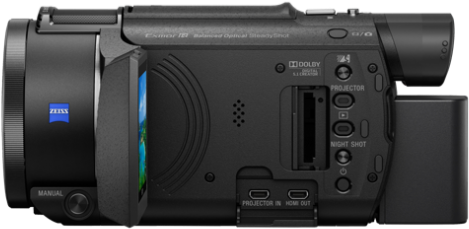 Sony Fdr-axp55 - Sony Handycam 4k Fdr Axp55 (737x510), Png Download