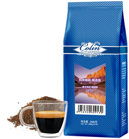 Colin Coffee Selection Series Italian Coffee Powder - Espresso (800x800), Png Download