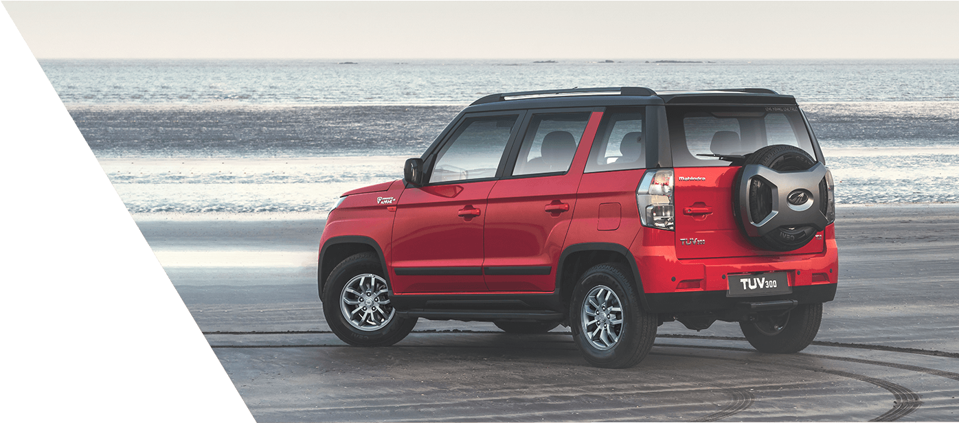 Mahindratuv300 Car - Mini Suv (1396x756), Png Download