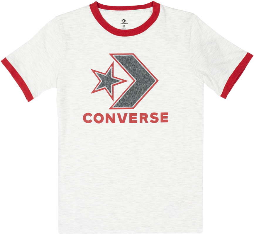 Boys Converse Sport Star Chevron Ringer Youth Shirt - T-shirt (1200x1200), Png Download
