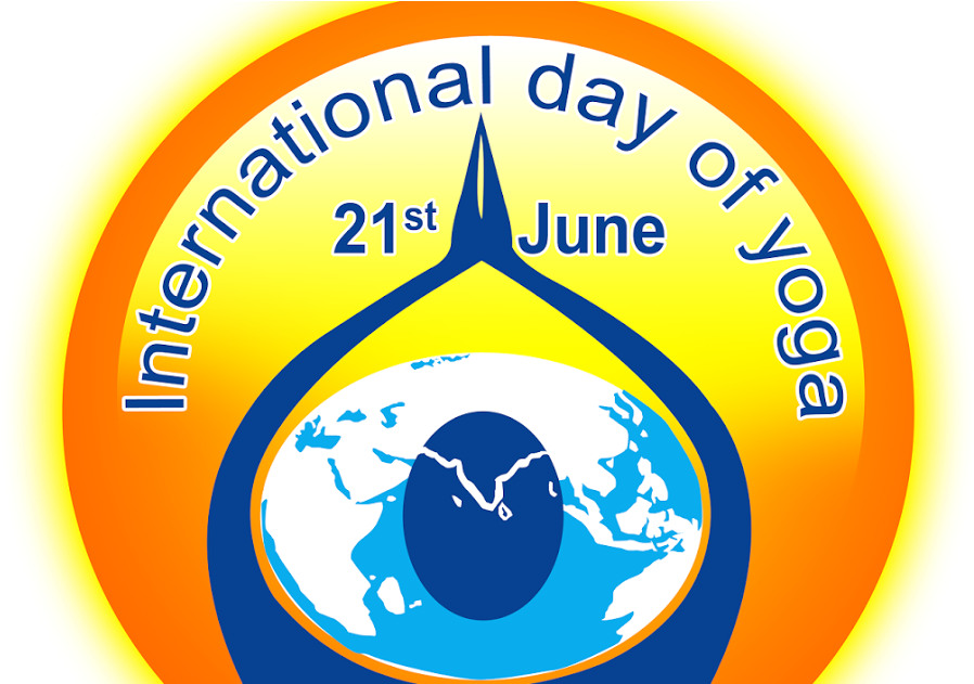 Download Hd High Resolution International Yoga Day Logo Png Transparent Png Image Nicepng Com