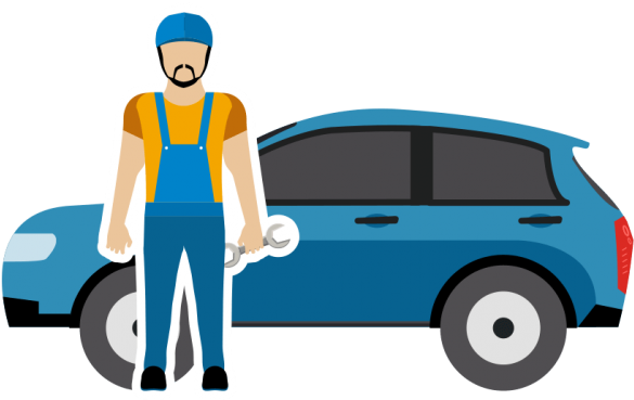 Pintor De Carro Png (715x715), Png Download