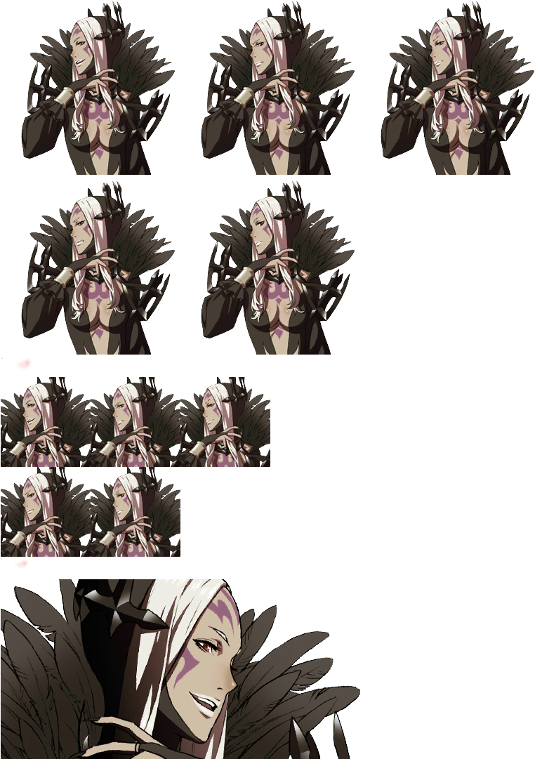 Aversa - Aversa Fire Emblem Sprite (768x1088), Png Download