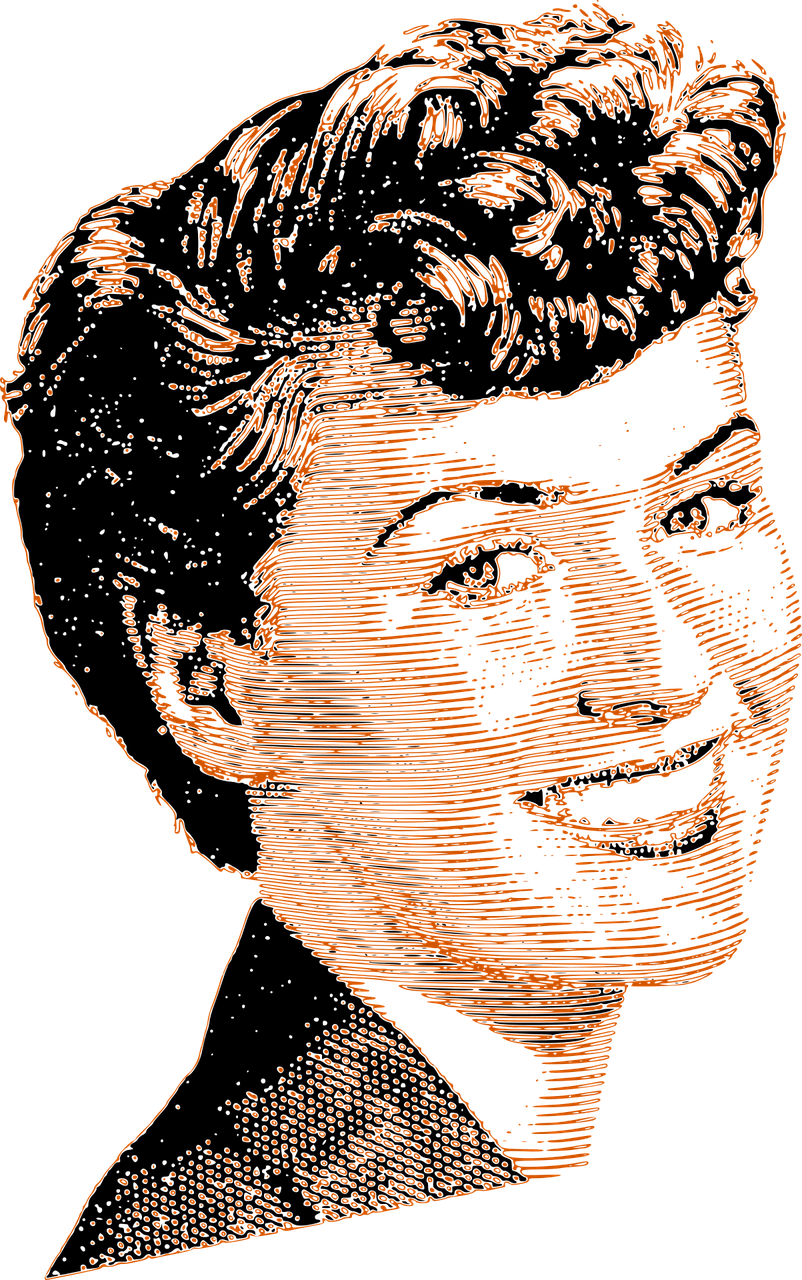 Happy Retro Vintage Woman Png Image - Vintage Png (802x1280), Png Download