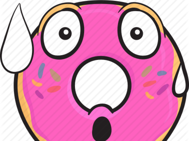 Doughnut Clipart Smiley - Doughnut (640x480), Png Download