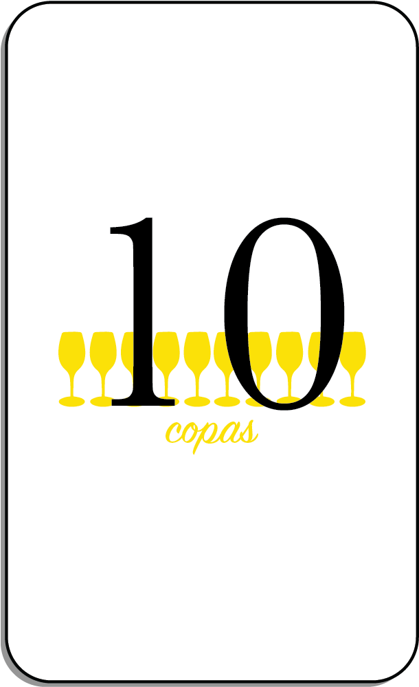 Dez De Copas - Graphic Design (1241x1241), Png Download