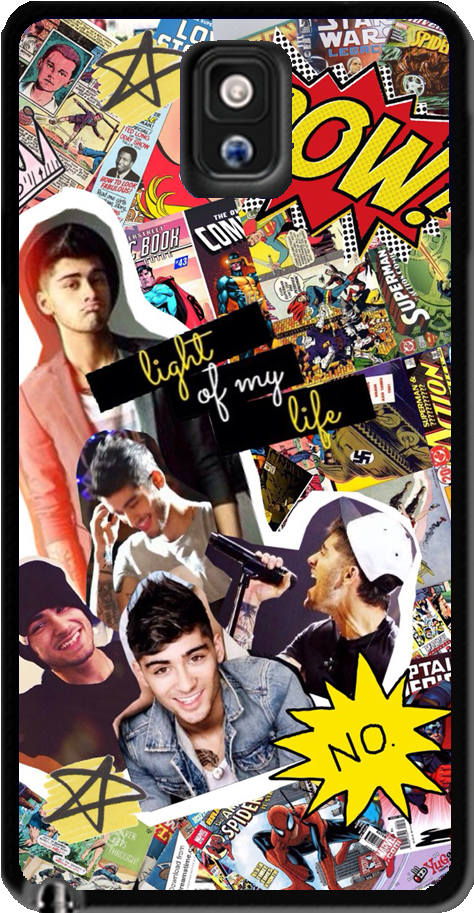 Zayn Malik Comic Collage Samsung Galaxy S3 S4 S5 Note - Iphone (956x1000), Png Download