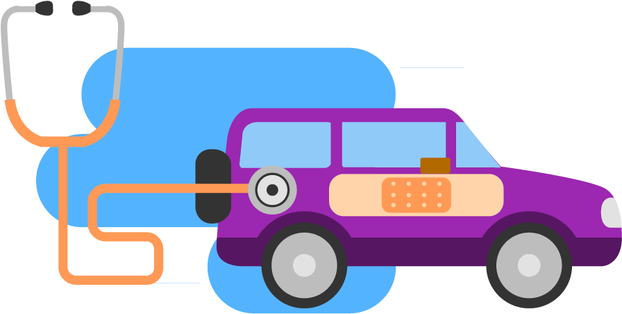 Stethoscope Car Png (898x460), Png Download