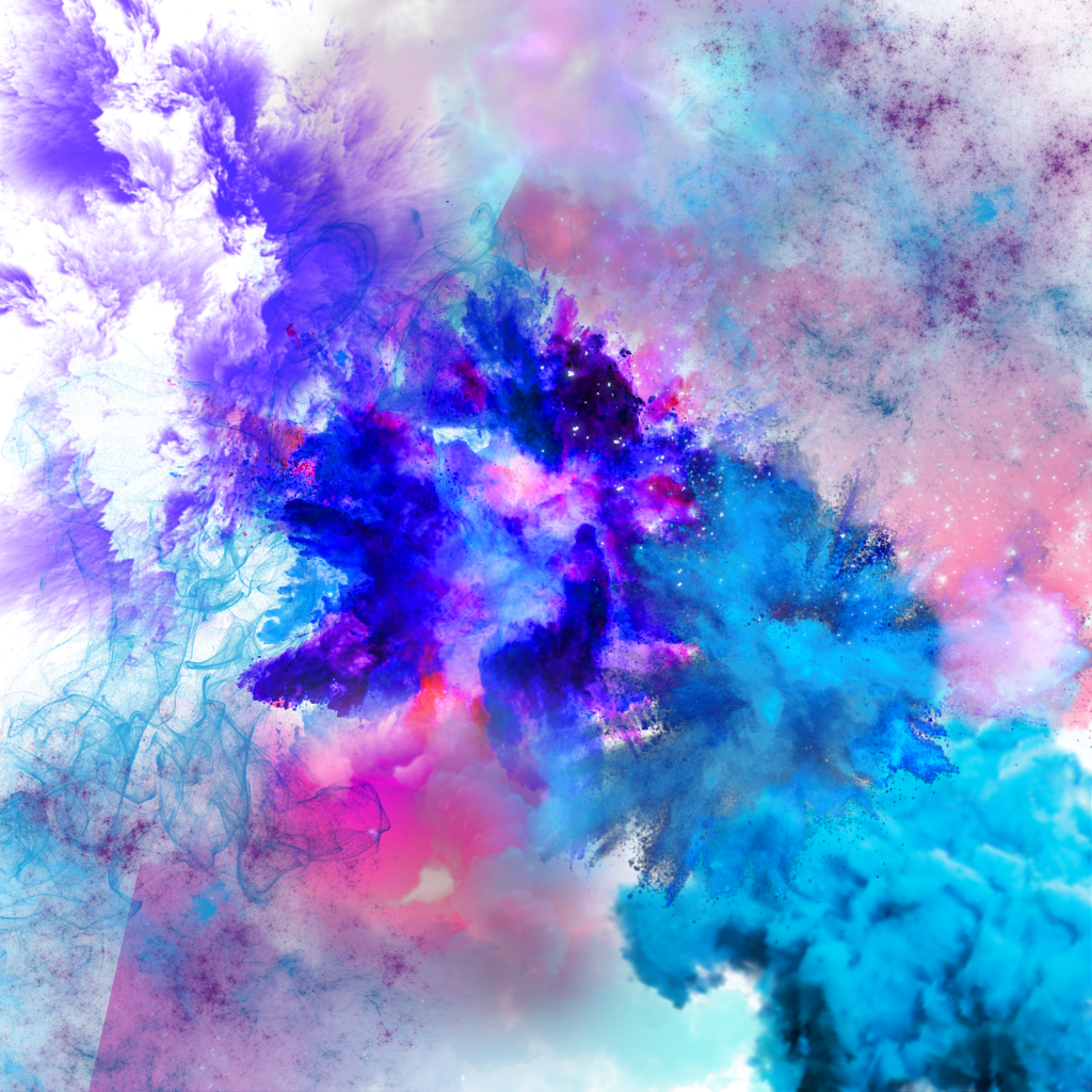 #galaxy #effects #cool - Painting (1024x1024), Png Download