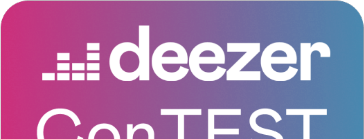 Deezer Contest, Where Product And Qa Meet - Electric Blue (1600x480), Png Download