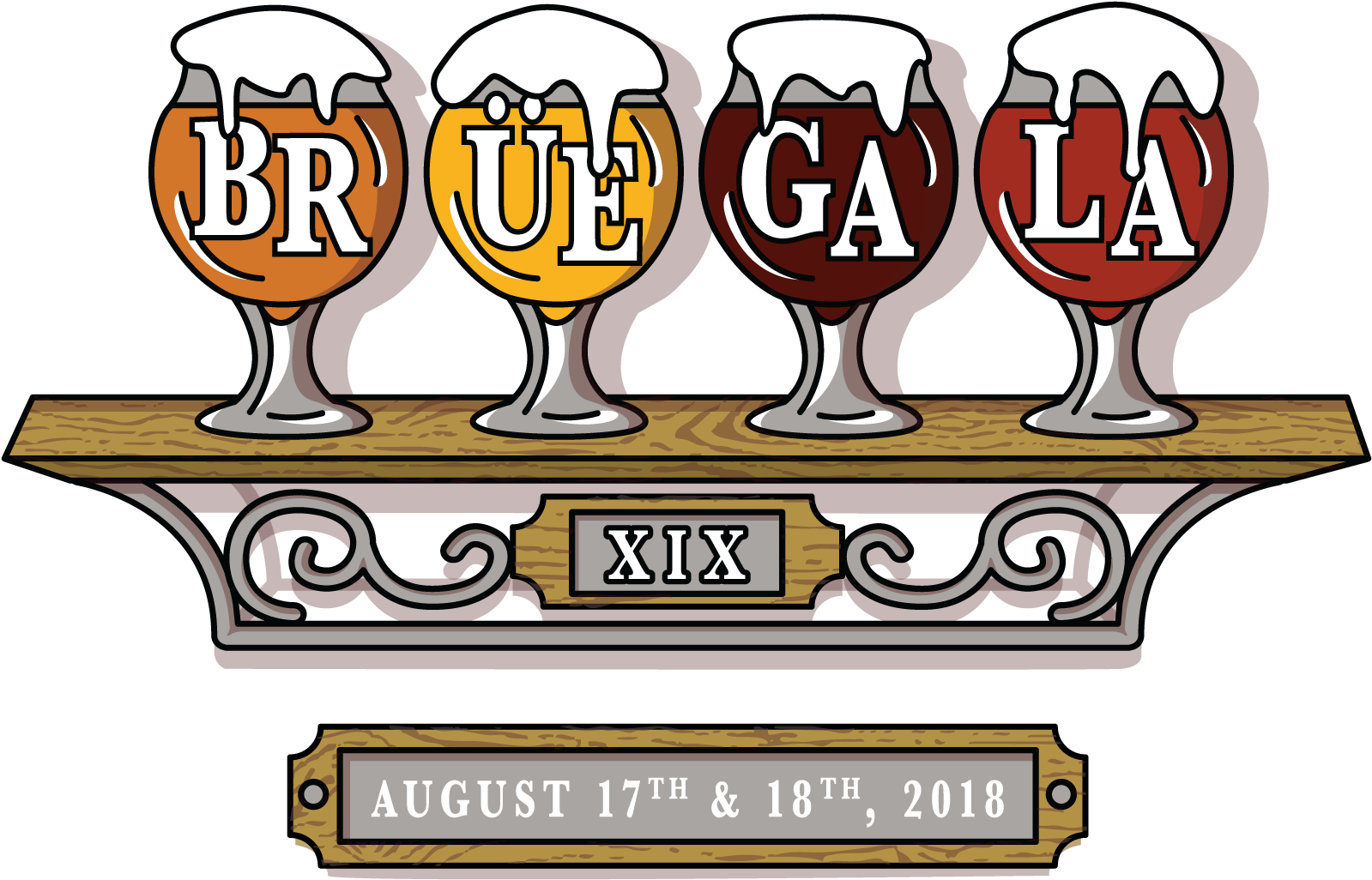 Brüegala Logo - Beer (1728x1152), Png Download