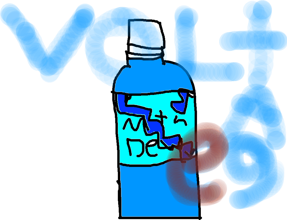 Drawing - Drawing - Plastic Bottle (972x746), Png Download