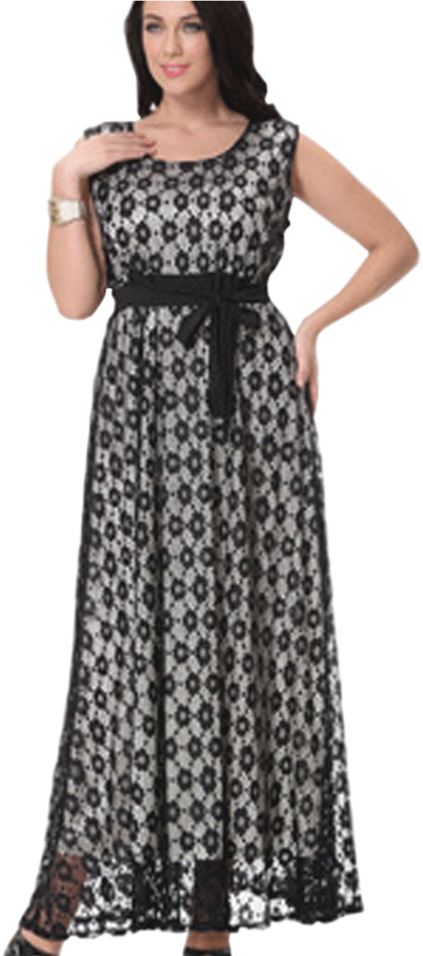 Unomatch Women Lace - Dress (627x1350), Png Download