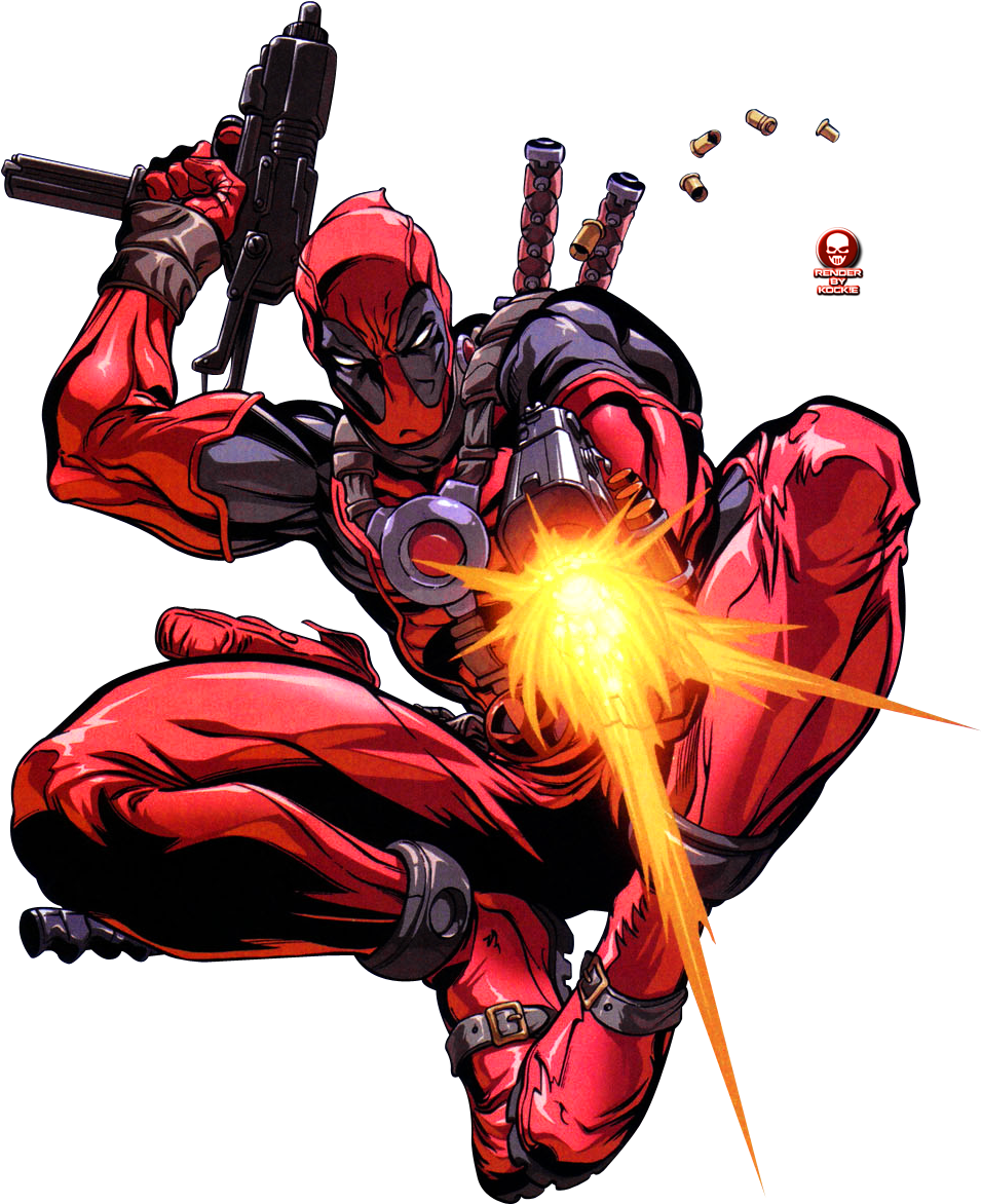Deadpool Party Photo - Comic Deadpool Png (1000x1200), Png Download