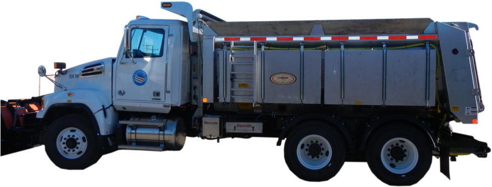 Concord Road Equipment Odot Plow Truck Side View Cropped - Trailer Truck (1024x768), Png Download