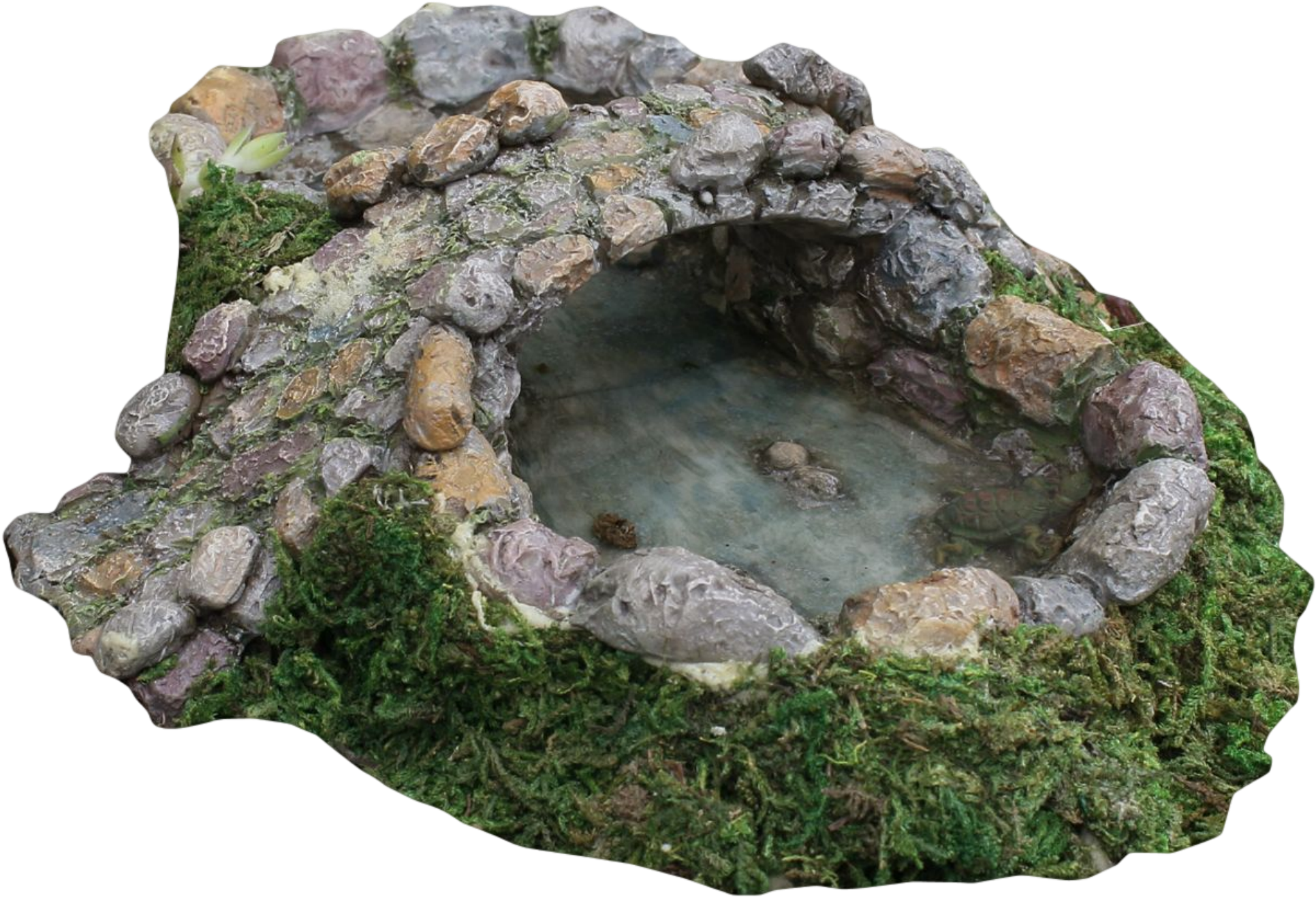 Bridge Clipart Empty Pond - Miniature Fairy And Gnome Gardens (2000x2000), Png Download