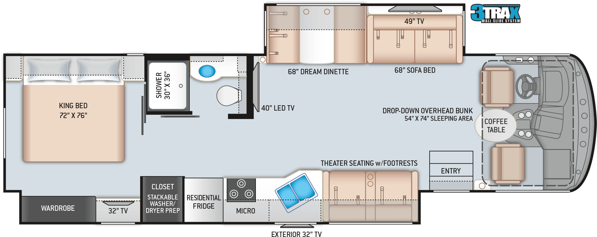 34r - Floor Plan (2159x800), Png Download