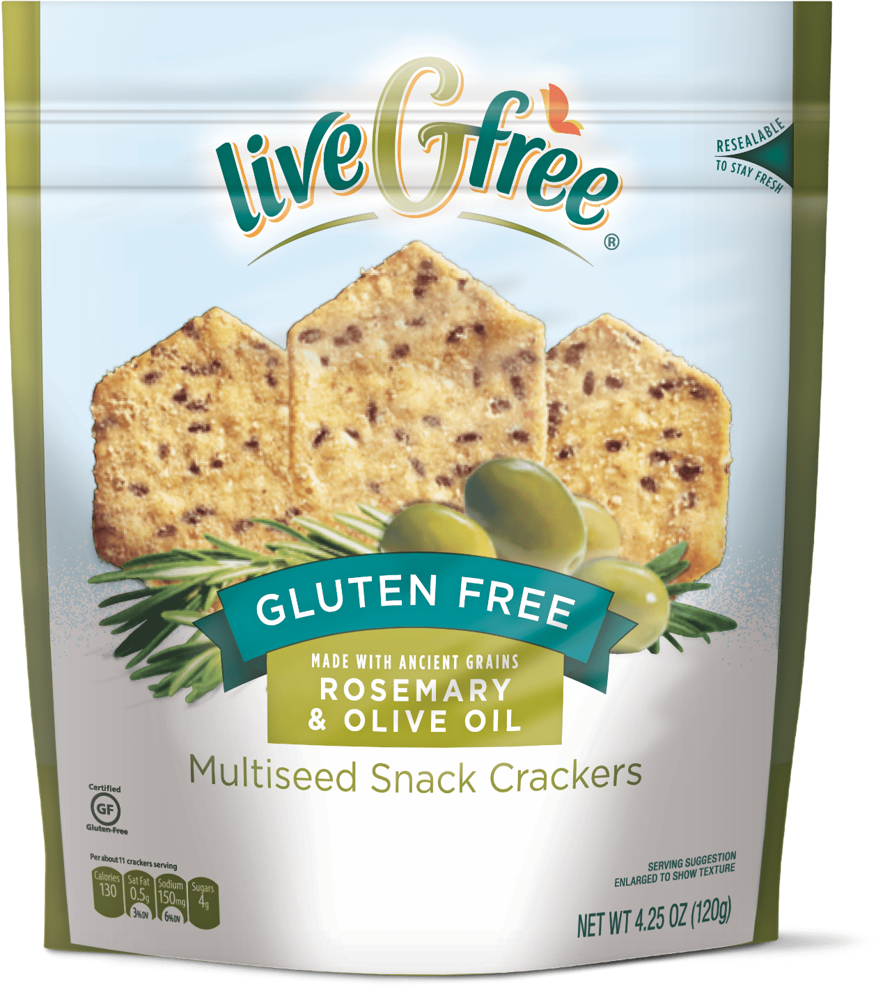 Snack Aldi Gluten Free Crackers (1800x1640), Png Download
