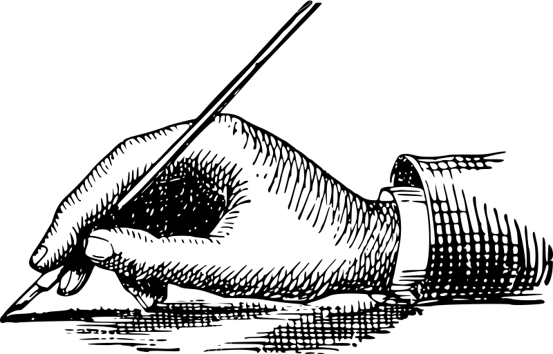 Vector Pens Creative - Writing Art (800x513), Png Download