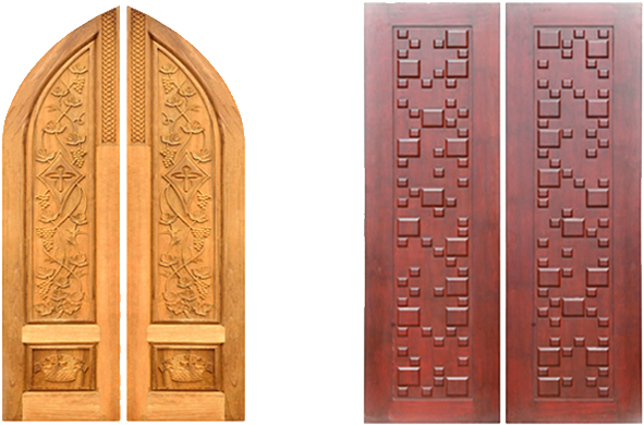Wooden Door Manufacturer - Home Door (1900x550), Png Download