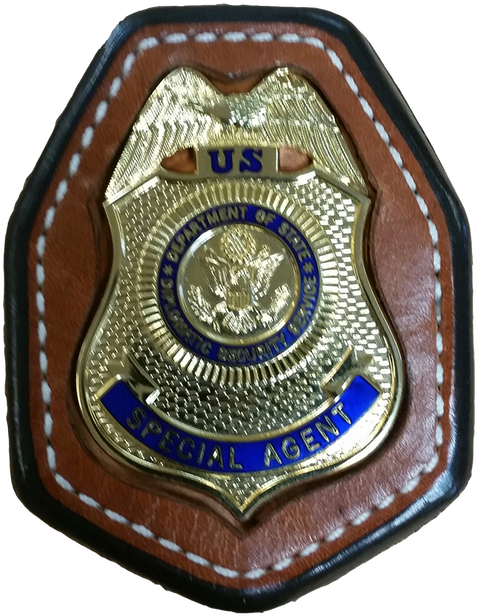Us Diplomatic Security - Badge (498x629), Png Download