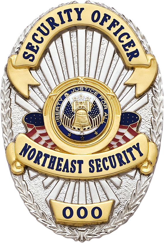 Displayed Size And Color Is Approximate - Custom Security Badges (561x828), Png Download
