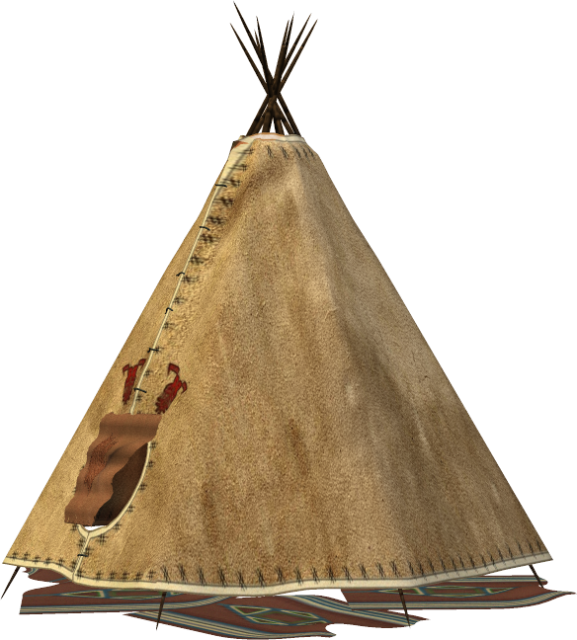 Teepee Png (577x640), Png Download