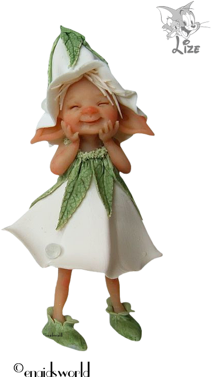 Lize Enaidsworld 003 500×760 Пикс Clay People, Magical - Doll (500x760), Png Download