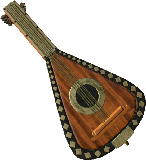 3d - Kobza (675x615), Png Download