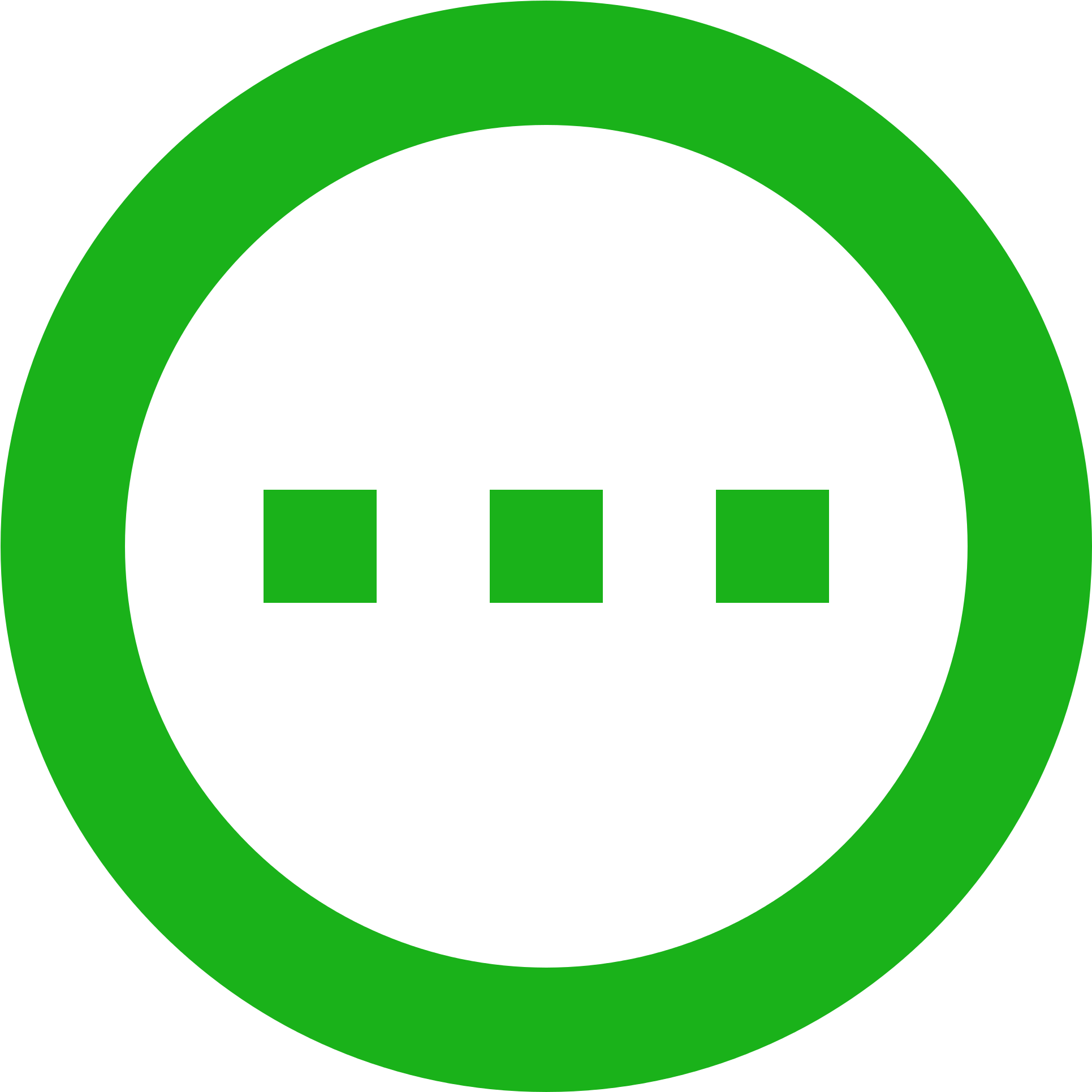 Wait Circle Green - Brooke High School Logo (2000x2000), Png Download