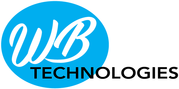 Wb Tech Logo Concept - Circle (759x542), Png Download