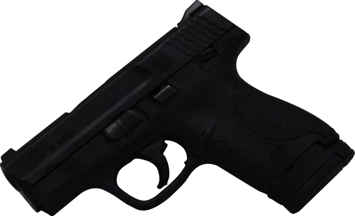 Handgun (1144x698), Png Download