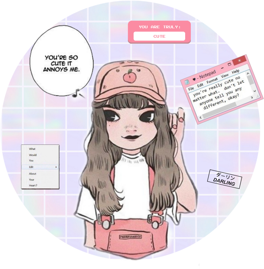 #fanart #japan #korea #adorable #icon #mine #anime - Procrastiartist Girl (1024x1024), Png Download